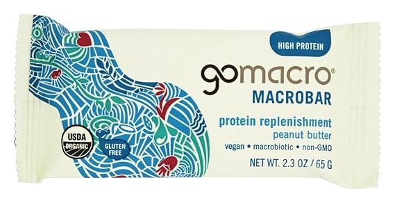 GoMacro - MacroBar Protein Replenishment Peanut Butter - 2.3 oz (PACK OF 2)