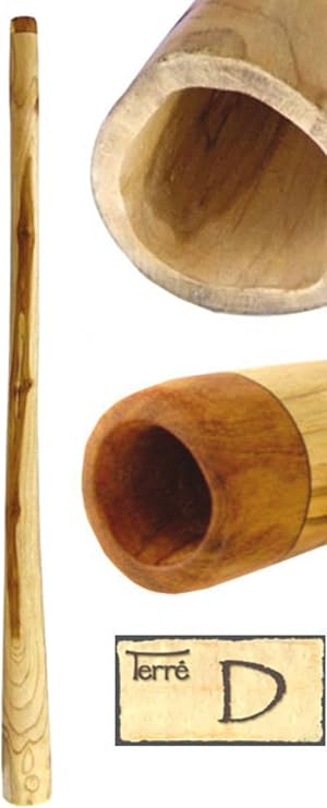 Handmade Didgeridoo Teak Tone D 59 inch