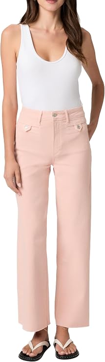 Paige Women's Anessa 31in Welt Stitch Thru Pkts Raw Hem