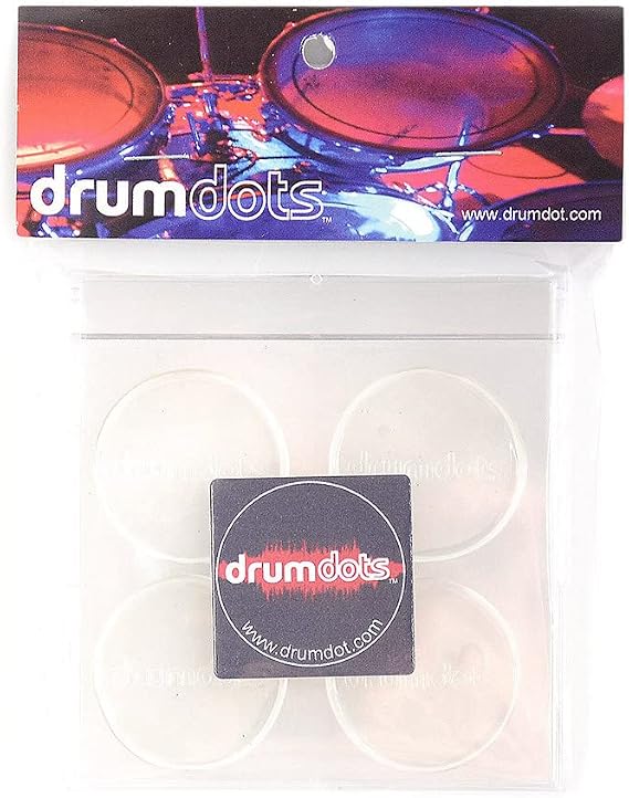 Drum Dots DD4PK Drum Dampening Control Dots, Pack of 4