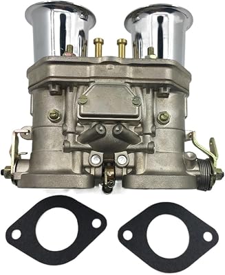 44IDF Carburetor Chrome Alcohol Compatible with BugBeetleVWFiatPorsche Compatible with Weber fajs EMPI Dellorto 44mm IDF Alcohol O Alcool
