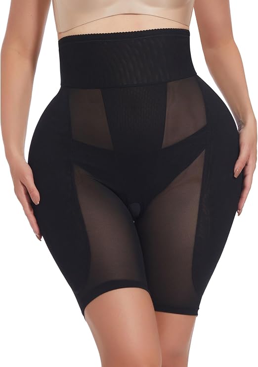 SEXYWG Hip Pads Shapewear for Women Hip Enhancer Body Shaper Tummy Control Shorts Shapewear Padded Underwear for Curvy Body
