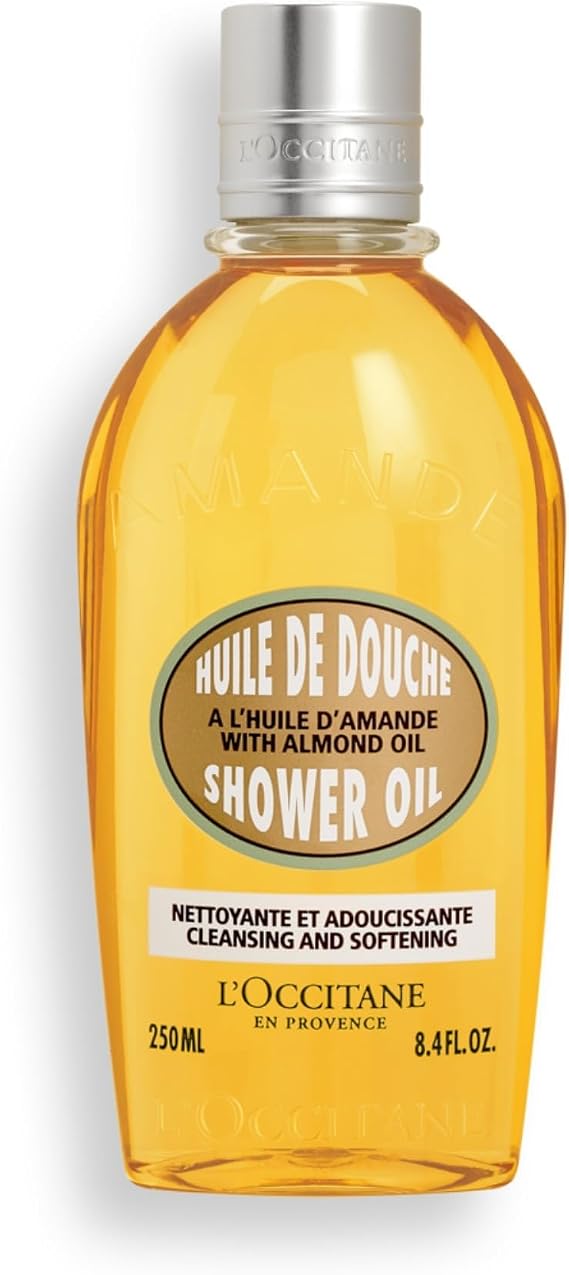 L'Occitane Cleansing & Softening Almond Shower Oil 8.40 fl oz