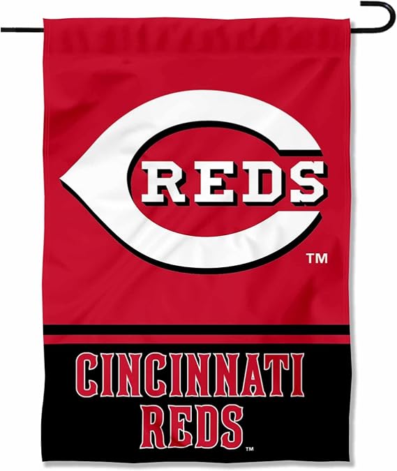 Cincinnati Reds Double Sided Garden Flag