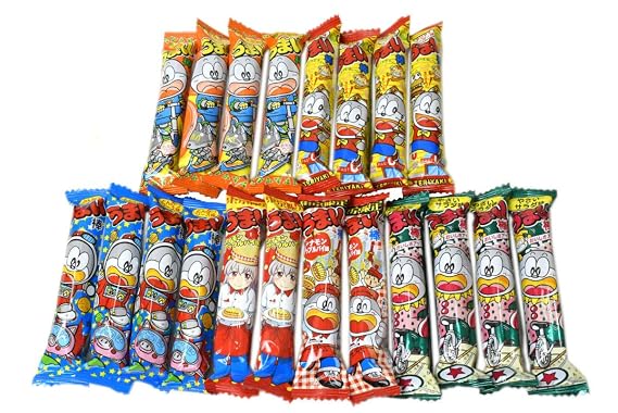 Umaibo, Japanese popular snack food, 20 packs5 taste4 packs No.a131