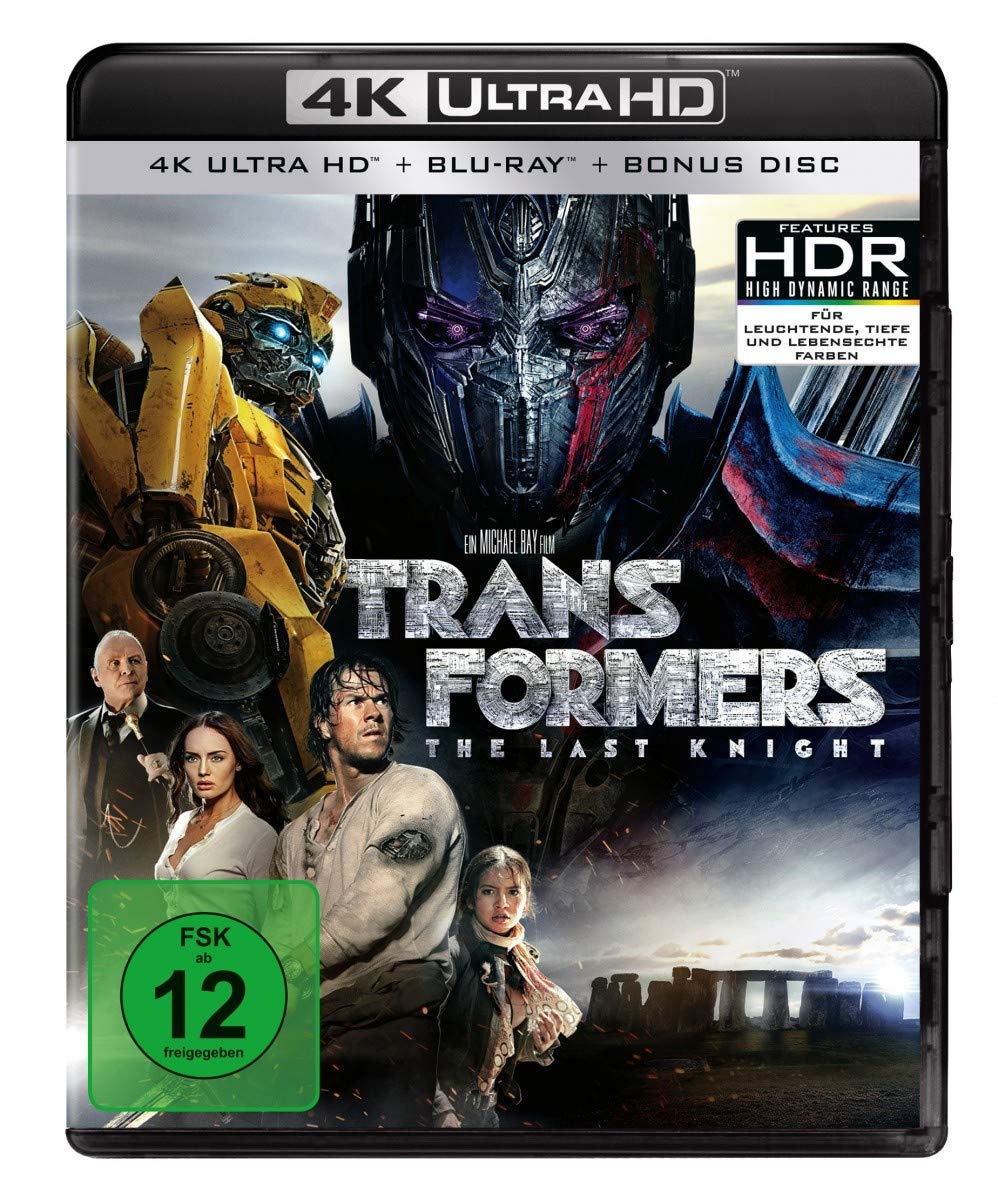 Transformers 5 - The Last Knight (4K Ultra-HD) (+ Blu-ray) (+ Bonus-Disc)
