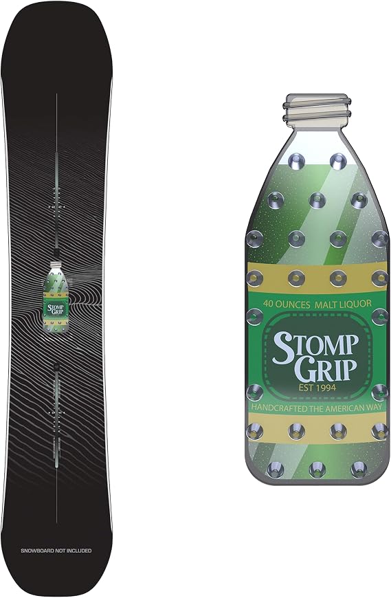 Stompgrip Premium Snowboard Stomp Pad | 40 Oz | Vice Collection | 3D Decal