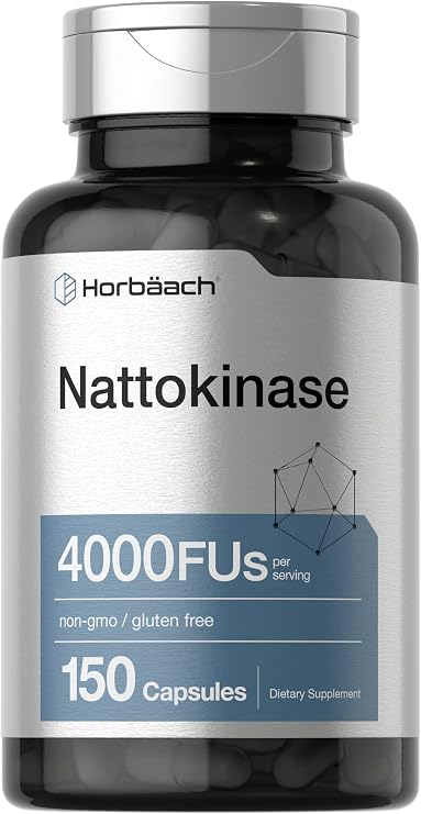 Horbaach Nattokinase Supplement 4000 FU | 150 Capsules