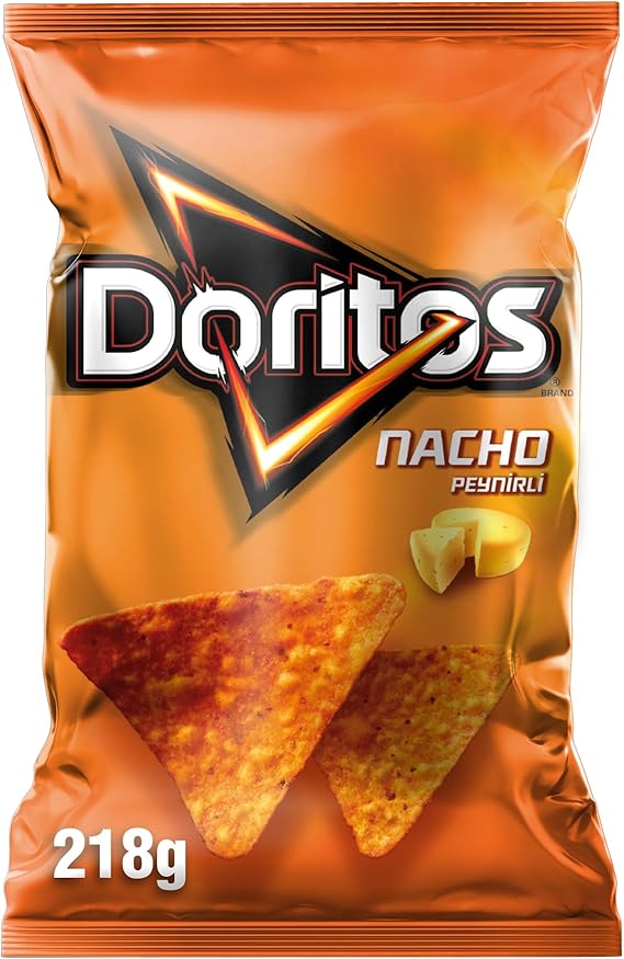 Doritos Nacho Corn Chips Mega Size 218Gr