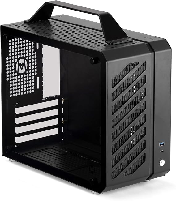 Mechanic Master C26 Portable mATX Case with Handle, 13.2L