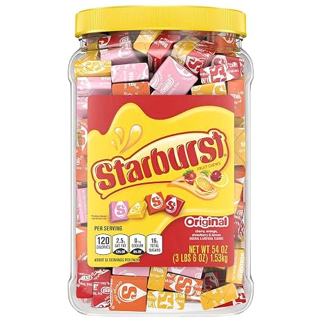 Starburst Fruit Chews Original 1.5L