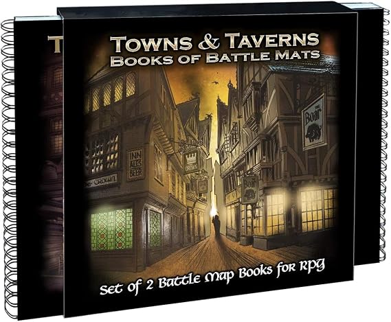 Towns & Taverns Books of Battle Mats