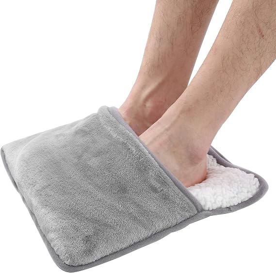 Electric Foot Warmer, USB Foot Heating Pad, Winter Feet Warmer, Multifunction Heating Pad for Home Office, Feet Warmers