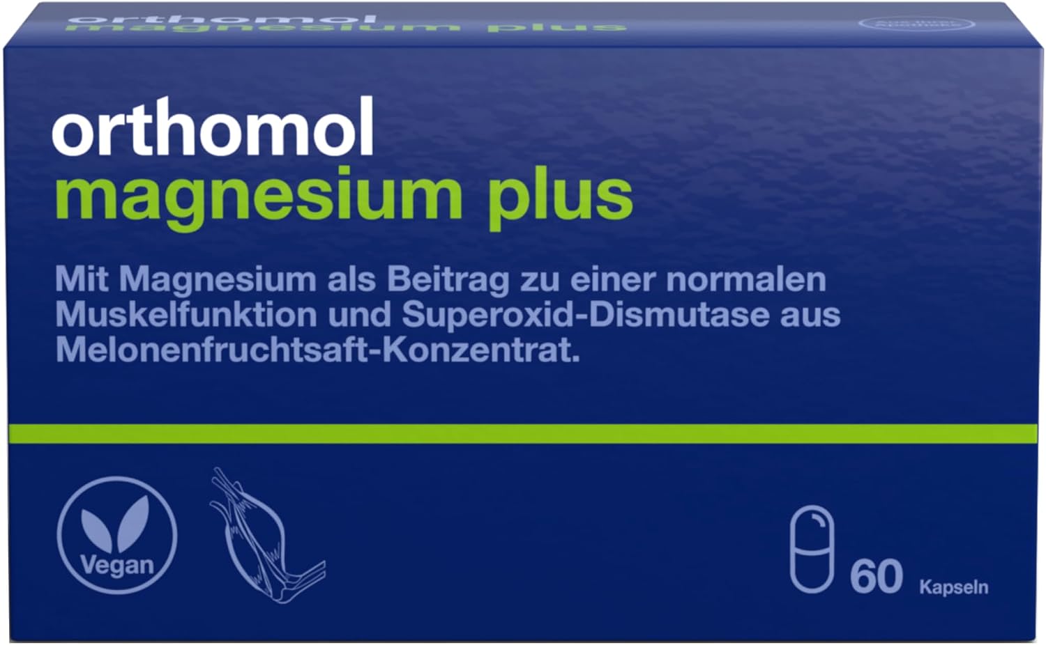 Orthomol Magnesium plus 60 pcs capsules