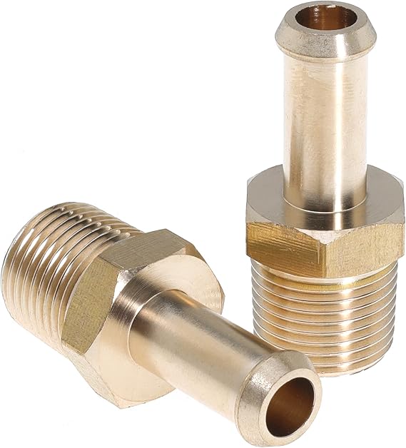 Fuel Hose Fitting Adapter Replaces 65380 Fuel Line Fittings For Holley 12-289-11 & 350 SBC Fuel Pump For Holley 12-803 Bypass Pressure Regulator