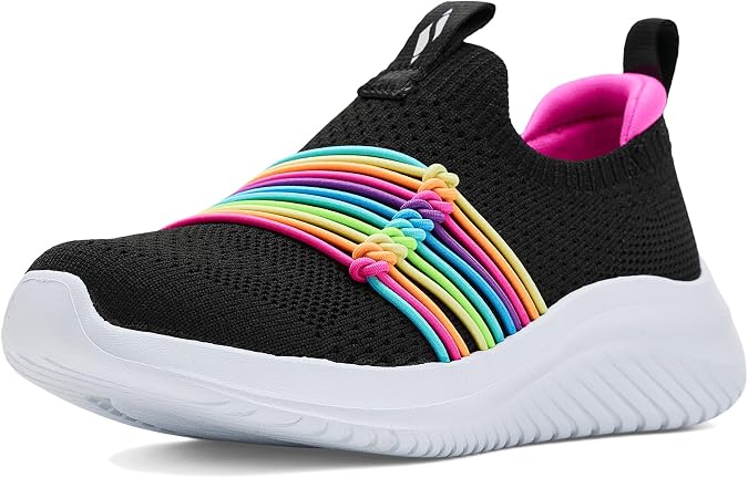 Skechers Girls' Ultra 3.0 Rainbow Speed