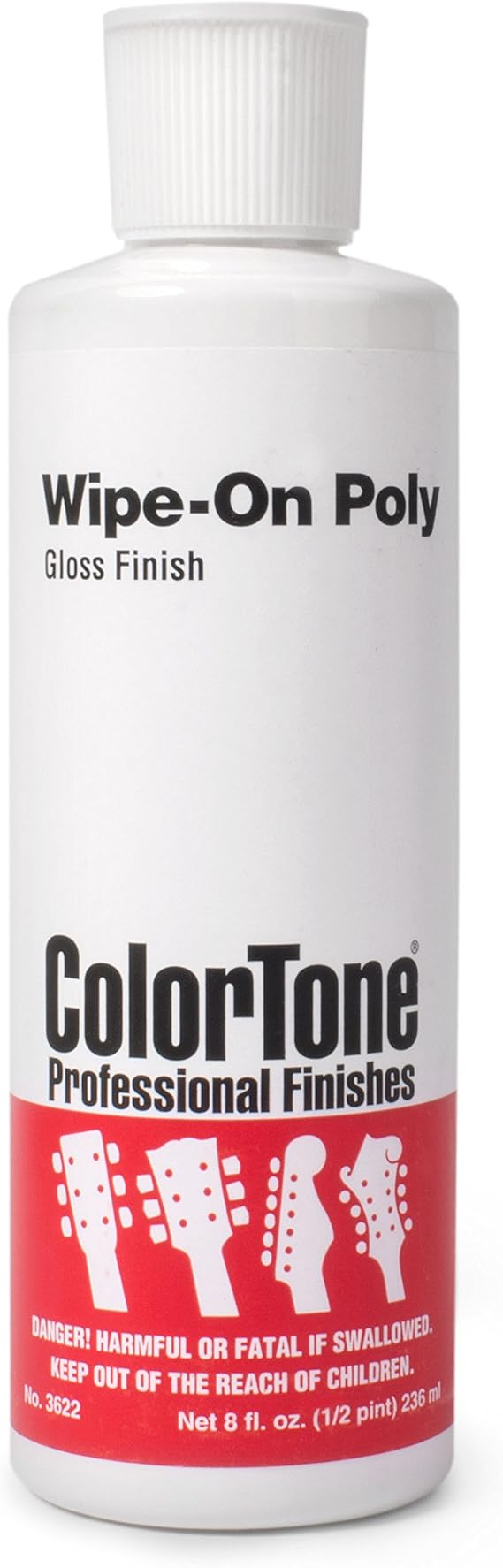 ColorTone Wipe-On Poly Finish, 8-oz Bottle