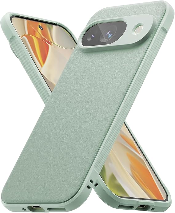 Ringke Onyx for Google Pixel 9 Case [Feels Good in The Hand] Oil & Dirt Resistant, Enhanced Camera Lens Protection, Comfortable Grip, Non-Slip, Lightweight Cover - Mint