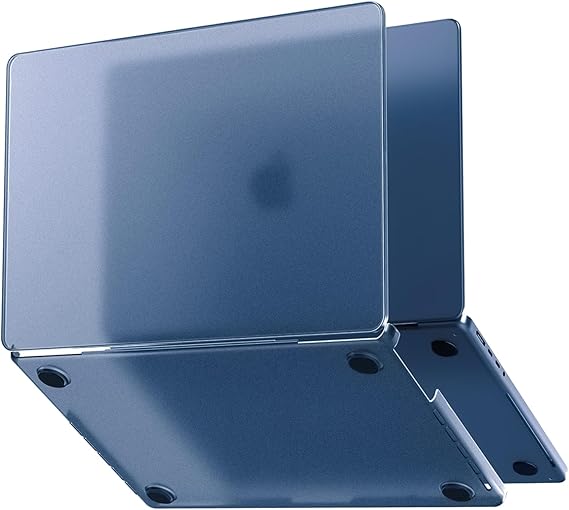 Minesk MacBook Air【M5/M4/M3/M2】13.6 inç | ile Uyumlu Matlaştırılmış Yüzey Sert Kılıf | 2026/2025/2024/2023/2022 | A3449 - A3240 - A3113 - A2681 | Yılları ve Model Numaraları