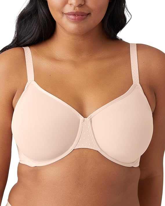 Wacoal Women's Back Appeal Minimizer Unlined Underwire Bra | Unlined, Underwire, Full Coverage, Back Smoothing, Reduces Bustline