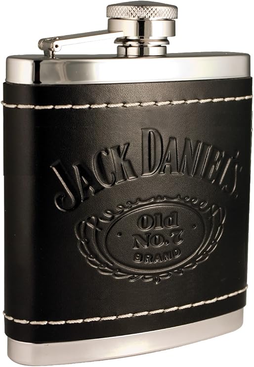 Jack Daniels Leather Cover Flask