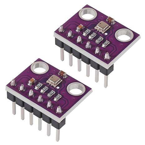 2pcs BME280 3.3V Sensor Module Pre-Soldered Atmospheric Pressure Temperature Humidity Sensors GY-BME280-3.3 for Raspberry Pi