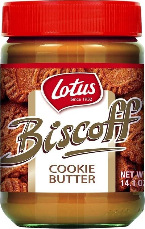 Lotus Biscoff | Cookie Butter Spread | Creamy | non-GMO + Vegan | 14 Ounce (1 Count)