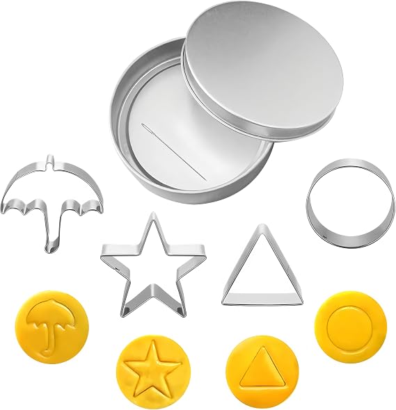Cookie Cutters Set,3 Types Mold Shapes Cookie Cutters Biscuit Mold
