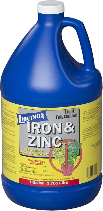 3128 Iron Zinc, 1-Gallon Set of 4