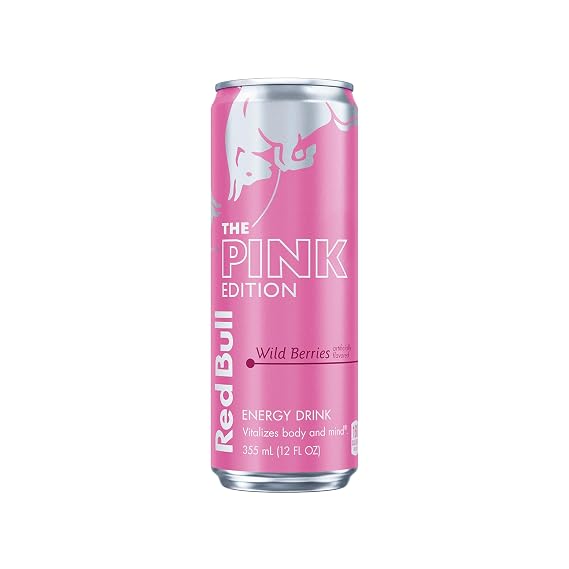 Red Bull Energy Drink, Wild Berries, Pink Edition