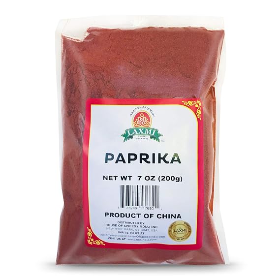 Laxmi All-Natural Paprika, Traditional Indian Spice - 200gm