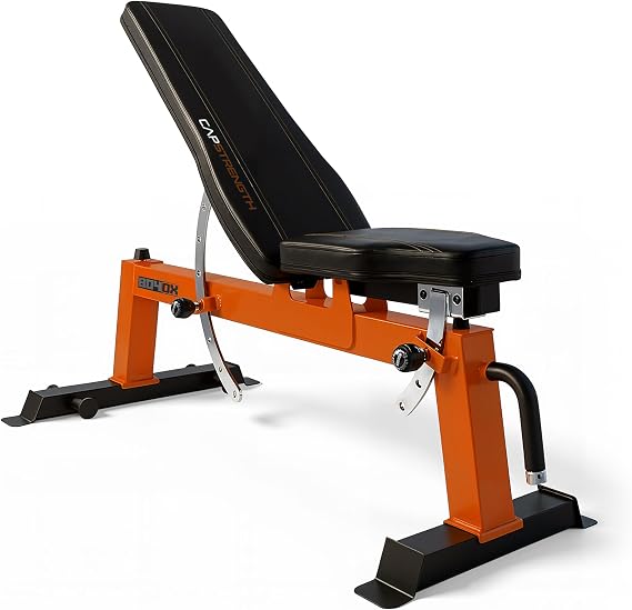 CAP Barbell Deluxe Utility Weight Bench | Multiple Colors