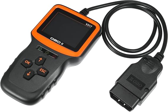uxcell OBD2 Scanner Engine Code Reader Universal 1996 Bluetooth Car Code Reader for Car Diagnostic Tool Erase Check Engine Light
