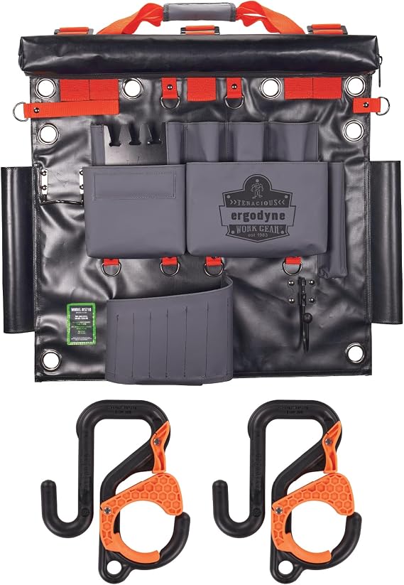 Ergodyne Arsenal 5711 Bucket Truck Tool Board with Locking Aerial Bucket Hooks