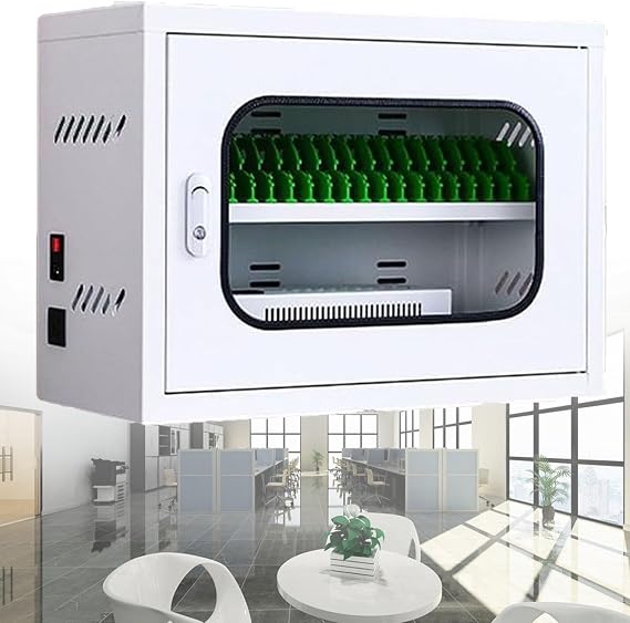 Cell Phone Charging Stations,Rechargeable Mobile Phone Charging Cabinet,Aluminum Alloy Mobile Phone Cabinet,Portable Mobile Phone Storage Box,Mobile