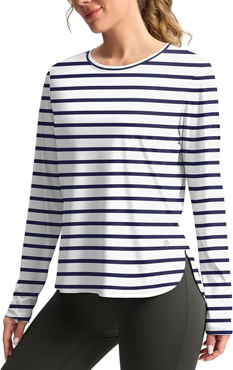 Women's Sun Shirts UPF 50+ Long Sleeve UV Protection Shirt Lightweight Quick Dry Workout Hiking Tops for Women