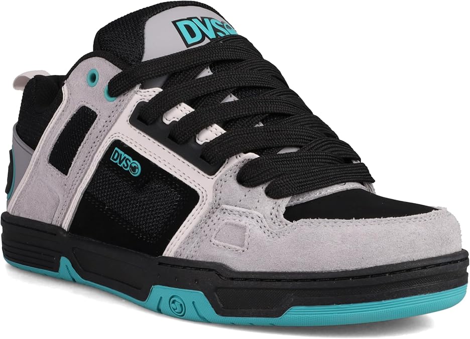 DVS Mens Comanche, Blk/Wht/Charcoal, 5 UK
