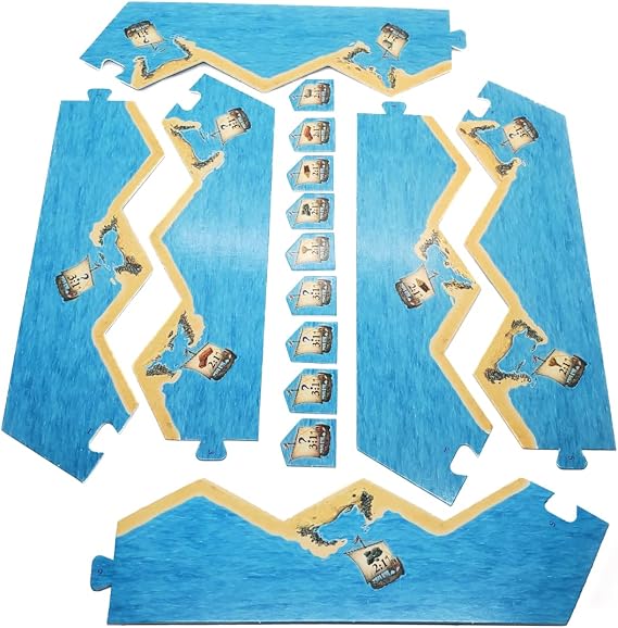 Generic Harbor Pieces for Settlers of Catan - Complete Replacement Set