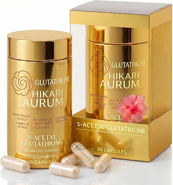 Glutathione Capsule, Aurum Hikari Premium Glutathione - 30 Capsules