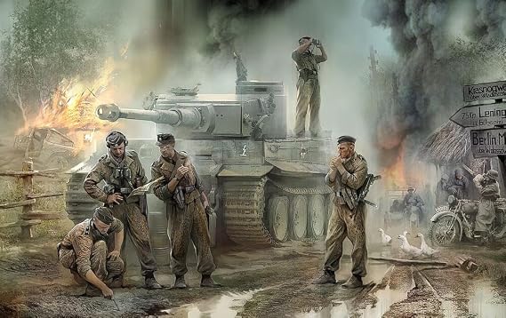Zvezda Models 1943-1945 German Tank Crew