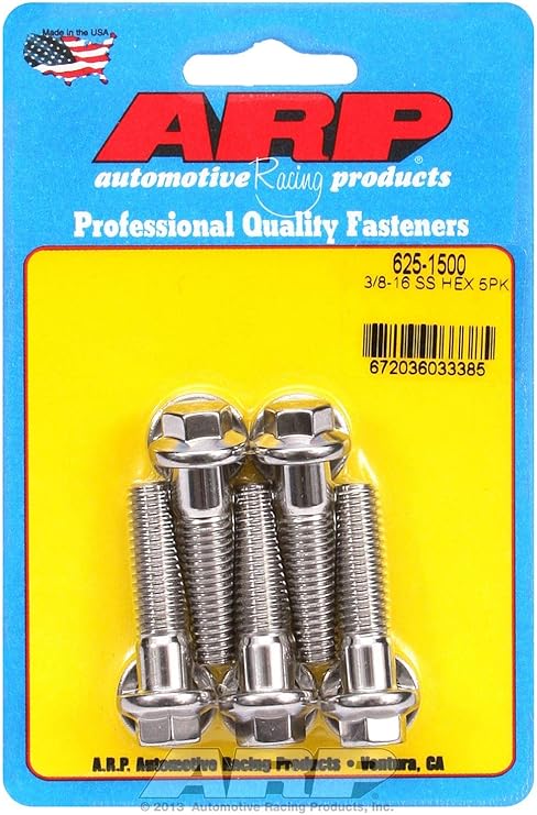 ARP 6251500 3/8"-16" x 1.500" Hex Bolt