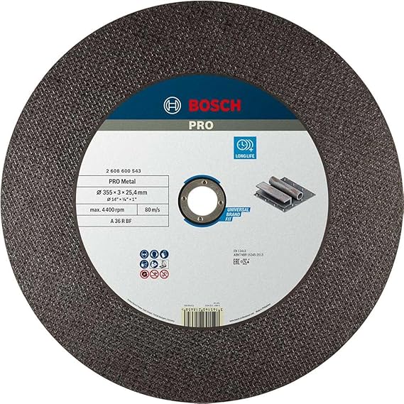 Bosch Professional accessory 2608600543 cutting disc, Grey, 2608600543