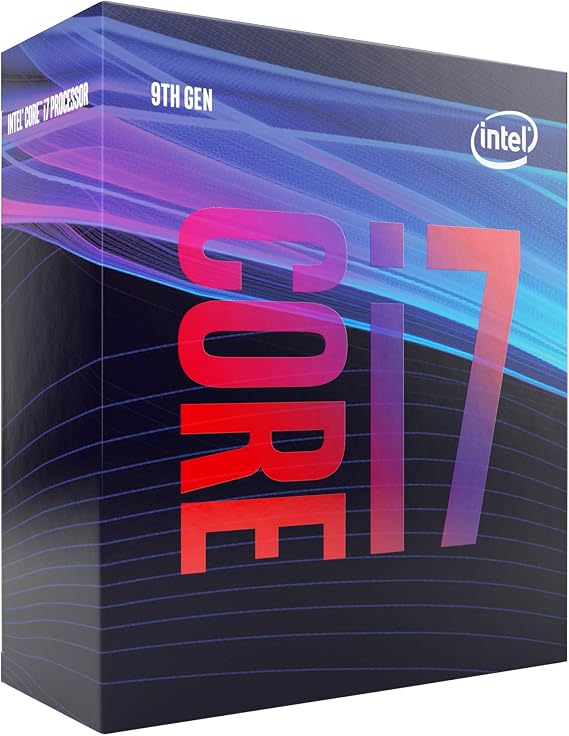 Intel Core i7-9700 Desktop Processor 8 Cores up to 4.7 GHz LGA1151 300 Series 65W (BX80684I79700)