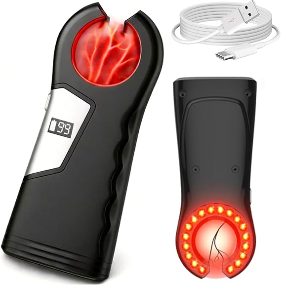 Rechargeable Venous Finder Viewer, Suitable for Use in Nurse Clinics and Homes for Venipuncture and Venipuncture Procedures, with Vein Finder Lights for Various Skin Types -Black