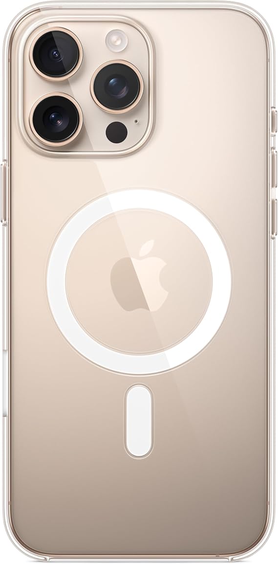 Apple iPhone 16 Pro Silicone Case with MagSafe and Camera Control: Lightweight Phone Case, Wireless Charging Compatible, Smooth Matte Finish, Black
