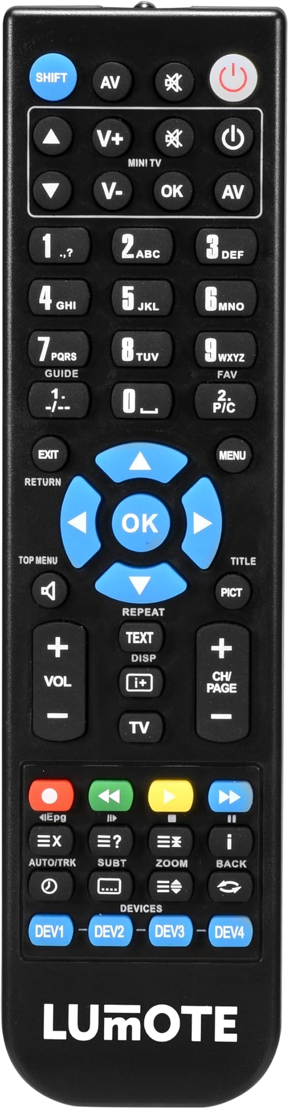 Replacement Remote Control for DENON RC-1070 RC-1071 RC-1068 AVR-2808 AVR-3808 AVR-4308 Standard v1