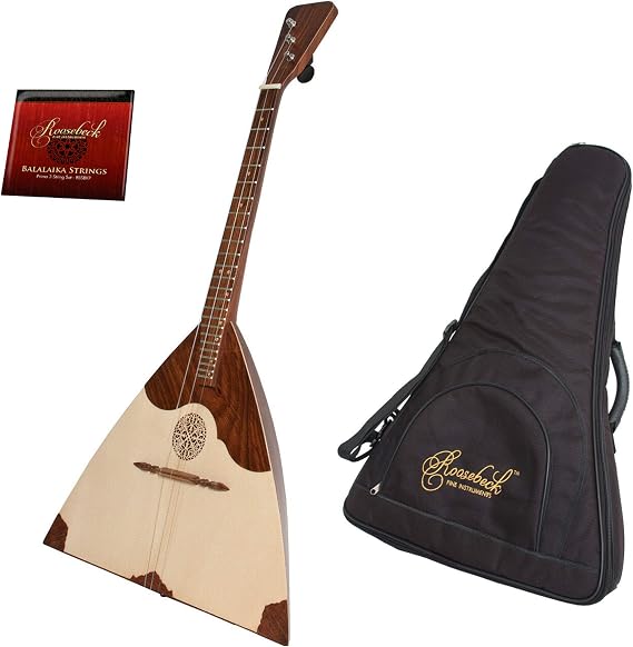 Roosebeck Balalaika Prima w/Gig Bag & Extra String Set
