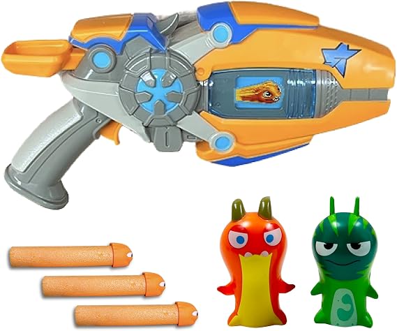 Slugterra Eli's Blaster & Mini Collectible Figurines Bundle with Tormato & Lariat Characters