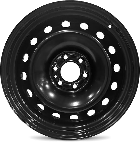 For 2004-2025 Ford F-150 20 Inch Powder-Coated Black Steel Rim - OEM Direct Replacement - Road Ready Truck Wheel