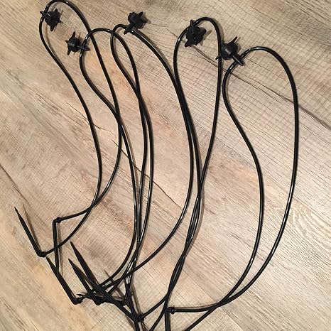 Hydroponic Irrigation Emitter with 2 Drippers - 5 Pack